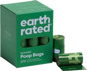 Earth Rated Poop Bags for Dogs, Guarante-1 Earth Rated Leak Proof Poop Bags for Dogs - Lavender Scented, 270 Count - Extra