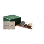 The Heritage Anchor Signet Ring: Solid S925 Sterling Silver Micro-Carved Compass Heirloom